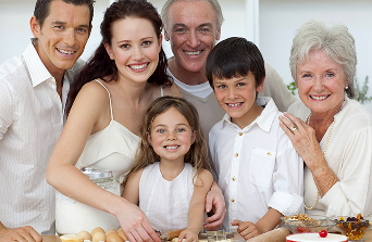 Happy Family with Wills & Trusts